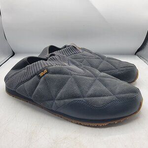 Teva ReEmber Ember Mens 11 Gray Moc Moccasins Slip On Shoes Quilted 1103239